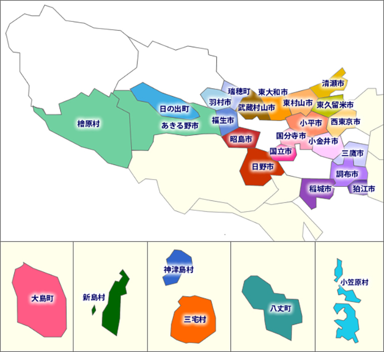 東京都商工会マップ